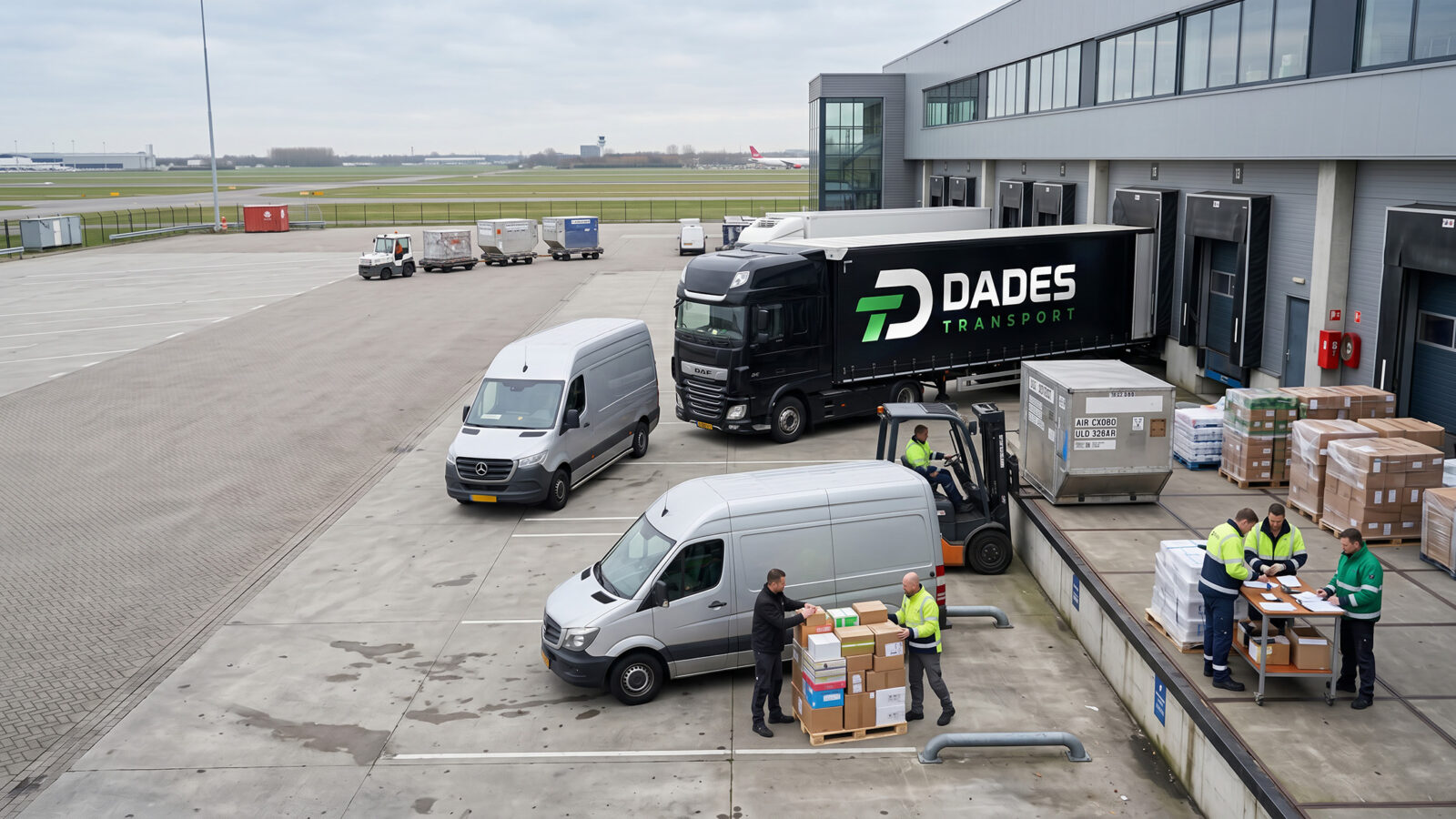 Modern logistics facility